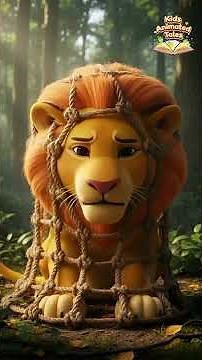 Ang Leon 🦁 at ang Daga 🐭 #kidsanimation #animatedstories #kwentongpambata