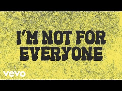 Brothers Osborne - I'm Not For Everyone (Official Lyric Video)