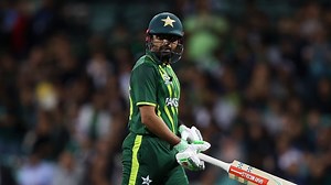 4M views · 142K reactions | Babar Azam stepped up with a sublime half-century in the #T20WorldCup semi-final against New Zealand  Is he your pick for Sir Garfield Sobers Trophy for ICC Men’s Cricketer of the Year?  Vote now  https://bit.ly/ICCAwards-MensCricketer | ICC - International Cricket Council | Facebook