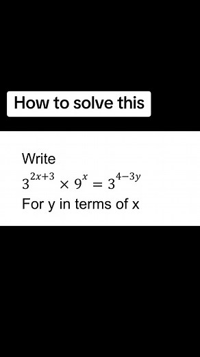 How to rearrange the equation for y in terms of x #exponentialequations #mathematics #algebra #NCEA #math #maths | Mathematics Sensei