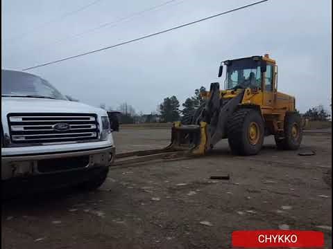 HOW TO LOAD & UNLOAD CAR CARRIER WITH A FORKLIFT
