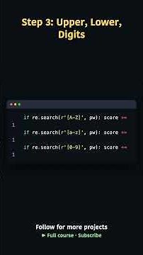Build a Password Strength Checker in Python (Step by Step)