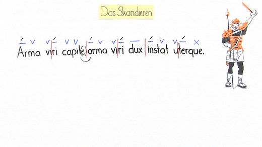 Hexameter skandieren | sofatutor.com