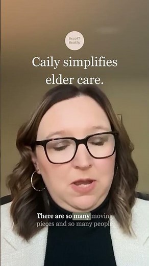 Caily simplifies elder care.