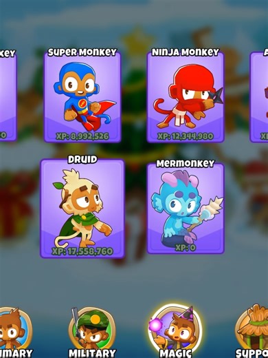 The BEST and QUICKEST way to Level up Your Monkeys in BTD6! (2026) Hey guys! Today I go back to the first ever video I've ever made on this channel, and make an updated more in-depth version just to help you guys out! Hopefully now you guys can level up your monkeys even quicker, and faster! Enjoy! Minecraft Channel: https://www.youtube.com/@UCP25FtoFcRmzNeYq1koS7LA Random Channel: https://www.youtube.com/@UCDUlnYwsFvcQvgt3KSRrX5g Tiktok: https://www.tiktok.com/@curlyfrysbtd6?is_from_webapp=1&se