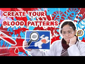 Forensic Science | Detective Home Experiment | DIY Blood Patterns | Science Video for Kids - Videos For Kids