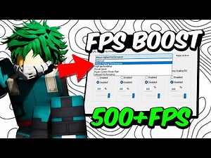 🔧 SECRET Settings to BOOST 500+ FPS & Zero Delay in Roblox! 🤯 (Fix Lag & Stutters)