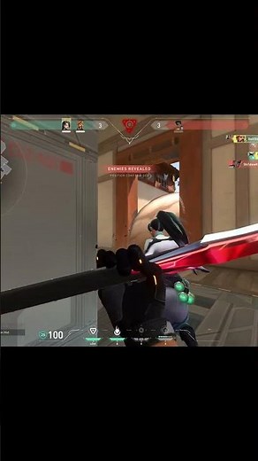 Sage + Brimstone Clutch 🧊💣 | Smart Plays Secure Haven 🎯🔥 | #valorant #shorts #valorantclips