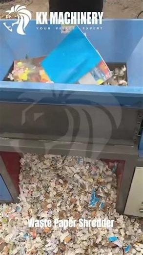 Waste Paper Shredder Machine Paper Waste Crusher Machine #crusher