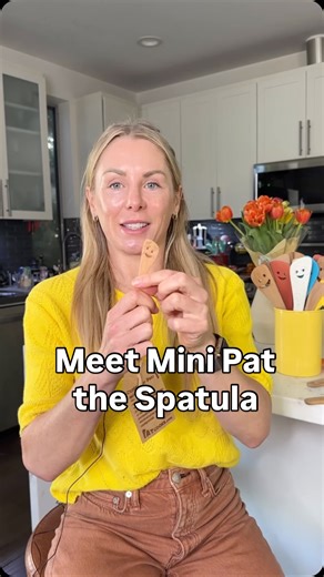 Pat the s•PAT•ula ™️ on Instagram: "The best mistake happened when I was starting Pat the Spatula and it ended up with one of my favorite little products - Mini Pat the Spatula! Shop now for the holidays and get a FREE mini Pat with your purchase of $45 or more. It’s the perfect little stocking stuff or gift for the holiday season."