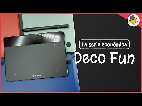 Deco Fun de XP-Pen Review en Español de las tres: S XS y L