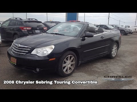 2008 Chrysler Sebring Touring Convertible: Start Up, Exterior, Interior & Full Review