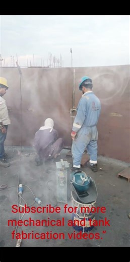 tank fabrication complete#shorts #api650 #tankfabrication #welding #qaqc #mechanical #storagetank