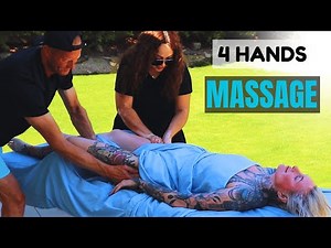 Double the Bliss 4 Handed Massage in the Sunshine