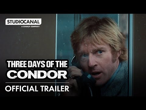 THREE DAYS OF THE CONDOR | Official Trailer - Starring Robert Redford | STUDIOCANAL