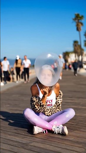 THIS WOMAN Blows the World's BIGGEST Gum Bubbles
