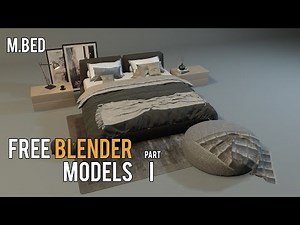 Free Blender Furniture Models | Blender 2.8