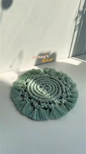 Create Beautiful Macrame Mats: Step-by-Step Tutorial