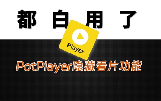 你根本不懂PotPlayer，细选最适合国人的15项隐藏设置