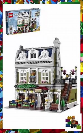 All LEGO Modular Buildings 2007 - 2021 #shorts