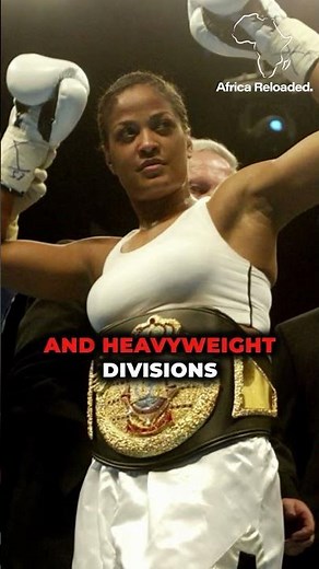 🥊👑 Undefeated woman boxer with 21 knockouts! Meet Laila Ali, daughter of the legendary Muhammad Ali.