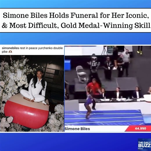 3K views | BYE BYE DOUBLE PIKE! #SimoneBiles made history when she...