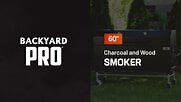 Backyard Pro Charcoal and Wood Smoker Overview Video | WebstaurantStore