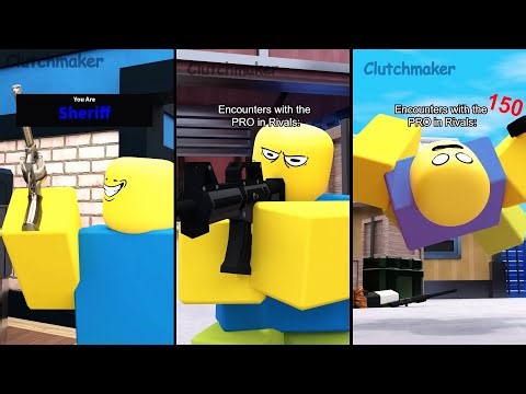 Roblox - Encounter with the PRO in Rivals_|| Roblox Mix