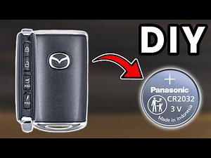 DIY 2024-2026 Mazda CX-90 Key Fob Battery Replacement | How To Replace Mazda CX-90 Batteries