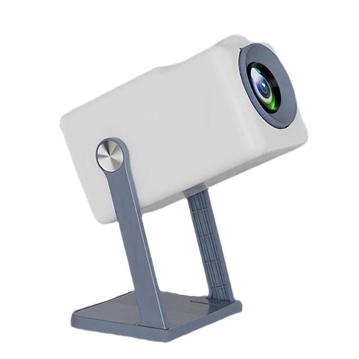 [$45.22] K300 Home 1080P Wireless Projector Mini 4K HD Smart Projector US Plug(White)