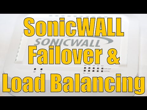 Dell SonicWALL Failover and Load Balancing