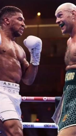 Tyson Fury vs Anthony Joshua Fight Highlights - Fury vs Joshua Highlights #shorts