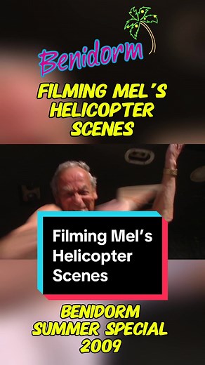 Behind the Scenes: Filming Mel’s Helicopter Scenes in Benidorm Summer Special 2009