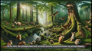 Phosphatase test in biology