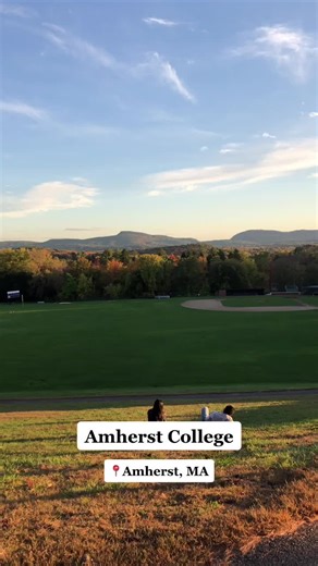 Just walking around campus 😍 #campus #AmherstCollege #fyp