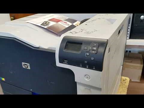 Removal and Installation of the cp5525, cp5225, M750 and M775 Transfer Belt How to reset page counts