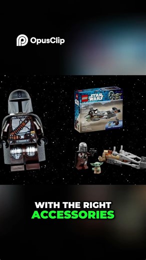 LEGO Mandalorian Speeder Bike Elite Figure Review! #themandalorian #legostarwars #lego #babyyoda
