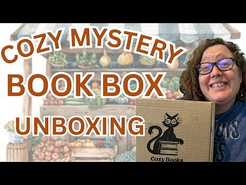 COZY MYSTERY BOOKS Subcription Box UNBOXING!