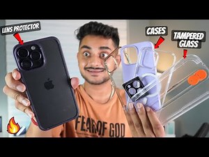 Best Tempered Glass, Case & Camera lens Protector For iPhones 😍| iPhone 14 Pro Max