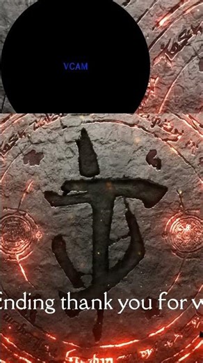 stream ending screen with cross symbol in Black Op