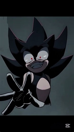 Dark Sonic 🖤 #sonicthehedgehog