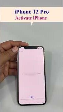 0. (iPhone 12 Pro): How to "Activate" an iPhone 12 Pro. #iphone #smartphone #iphone12pro