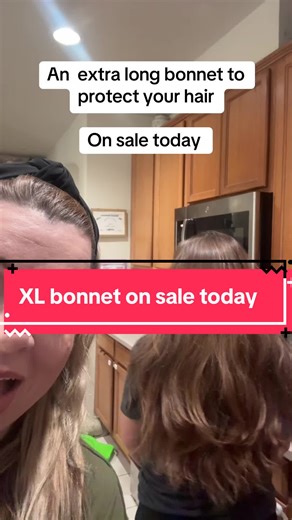 Extra Long Bonnet for Hair Protection on Sale