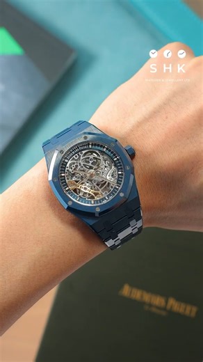 Audemars Piguet 15416CD Blue Ceramic 🔥 Double Balance Royal Oak | AP Grail Watch! 🤯