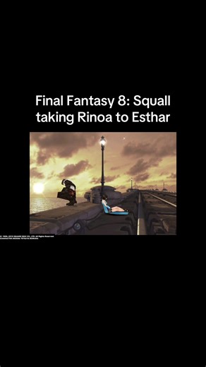 Squall's Journey with Rinoa to Esthar in Final Fantasy 8