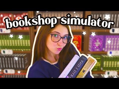 this game let's you build & manage your own bookshop 📚🌸