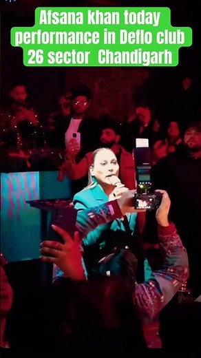 Afsana khan today performance in Deflo club 26 sector Chandigarh