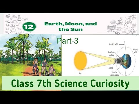 Class 7th Science Curiosity | Chapter 12 | Earth, Moon and Sun | Part 3 | Ncert Cbse |2025