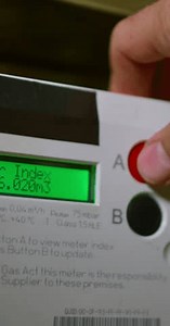 Gas Consumption Indicator Pressing Button View Stock Footage Video (100% Royalty-free) 3716670401 | Shutterstock