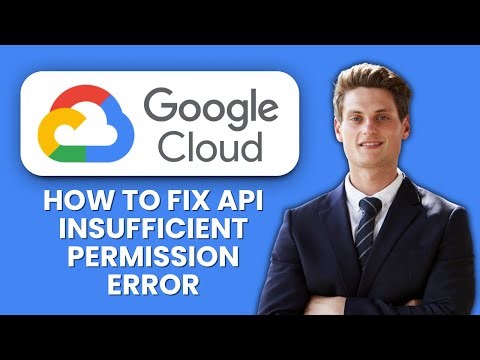 How to Fix Google People API “Insufficient Permission” Error 🔑 Quick Fixes to Restore Access